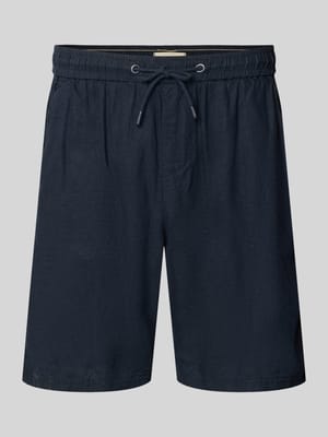 Shorts aus Leinen-Viskose-Mix Modell 'MALVIN' Shop The Look MANNEQUINE