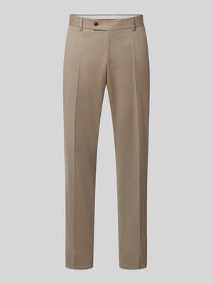 Anzughose mit Woll-Anteil mit Bügelfalte Modell 'Cole' Shop The Look MANNEQUINE