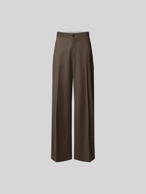 Wide Fit Stoffhose aus Woll-Mix Shop The Look MANNEQUINE