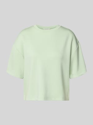 Bluza o pudełkowym kroju z mieszanki wiskozy z rękawem o dł. 1/2 Shop The Look MANNEQUINE