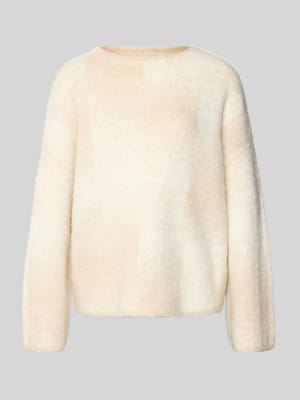 Gebreide pullover met ribboorden, model 'Teonie' Shop The Look MANNEQUINE