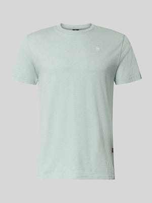 Regular Fit T-Shirt aus reiner Baumwolle Shop The Look MANNEQUINE