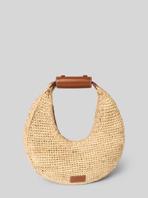 torebka z uchwytem model 'MOON RAFFIA TOTE BAG' Shop The Look MANNEQUINE