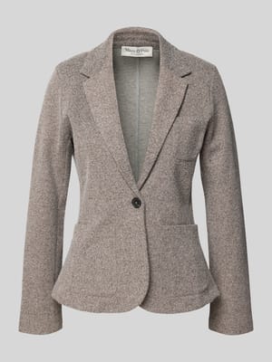 Żakiet krótki o kroju regular fit z mieszanki bawełny Shop The Look MANNEQUINE