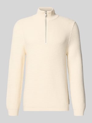 Regular fit schipperstrui van katoenmix Shop The Look MANNEQUINE