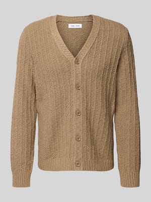 Regular fit cardigan van puur katoen, model 'Samicah' Shop The Look MANNEQUINE