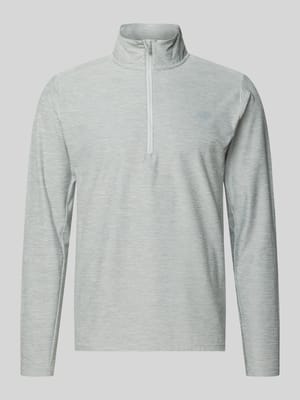 Regular Fit Sweatshirt mit Troyer-Kragen Shop The Look MANNEQUINE