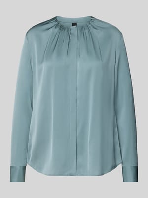 Regular Fit Seidenbluse aus Seiden-Mix Modell 'BANORAH' Shop The Look MANNEQUINE