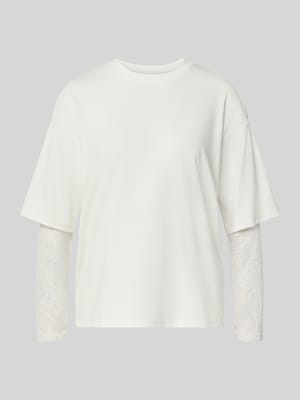 Regular Fit Langarmshirt mit Viskose-Anteil Modell 'TAHLIA' ' Shop The Look MANNEQUINE
