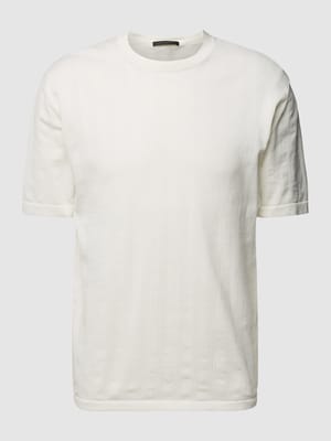 T-Shirt mit Rundhalsausschnitt Modell 'DERICO' Shop The Look MANNEQUINE