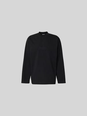 Regular Fit Sweatshirt aus Baumwolle Shop The Look MANNEQUINE
