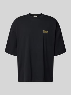T-Shirt mit Logo-Print Modelll 'GIXY' Shop The Look MANNEQUINE