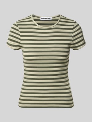 T-shirt met ronde hals Shop The Look MANNEQUINE