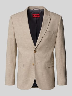 Regular Fit Anzugsakko mit Leinen-Anteil Modell 'ARTI' Shop The Look MANNEQUINE