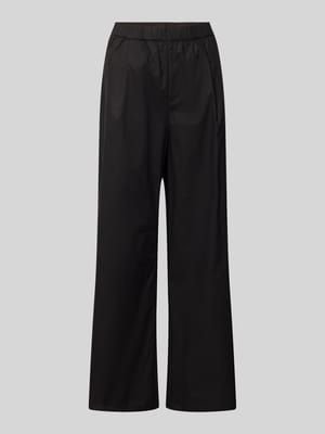 Straight Leg Stoffhose mit elastischem Bund Shop The Look MANNEQUINE