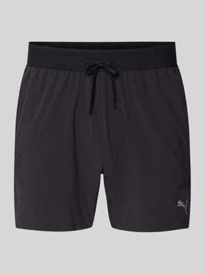 Regular Fit Shorts mit Logo-Print Shop The Look MANNEQUINE