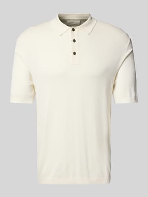 Poloshirt mit Knopfleiste Modell 'WILLIAM' Shop The Look MANNEQUINE
