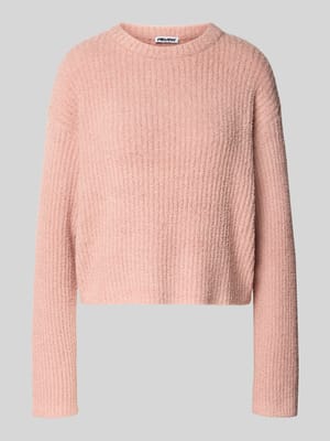 Gebreide pullover met structuurmotief Shop The Look MANNEQUINE