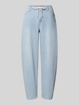 Barrel Leg Jeans aus Baumwoll-Mix Shop The Look MANNEQUINE