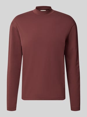Longsleeve mit Stehkragen Modell 'MORITZO' Shop The Look MANNEQUINE