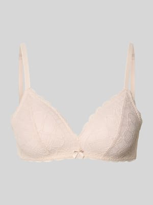 Triangel-BH mit Spitze und Schleifen-Detail Shop The Look MANNEQUINE