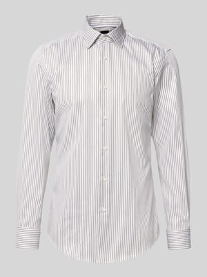 Slim fit zakelijk overhemd van puur katoen, model 'HANK' Shop The Look MANNEQUINE