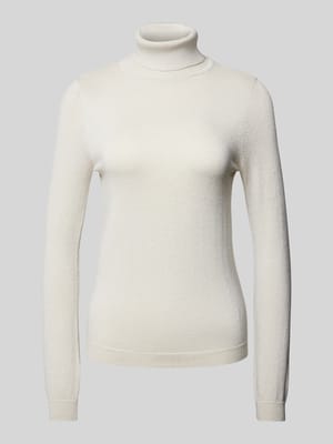 Shaped Fit Rollkragenpullover mit Glitzer-Effekt Modell 'HAPPYSHINE' Shop The Look MANNEQUINE