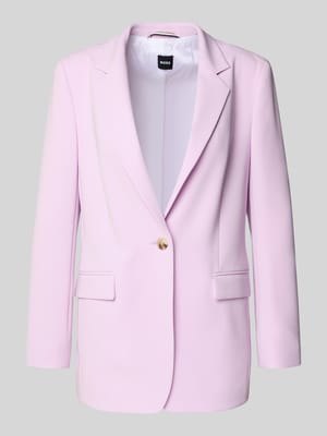 Regular Fit Longblazer mit Reverskragen Modell 'JOCALUAH' Shop The Look MANNEQUINE