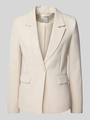 Slim fit blazer met klepzakken, model 'ISA' Shop The Look MANNEQUINE