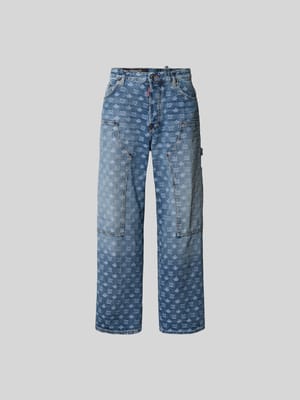 Baggy Fit Jeans aus reiner Baumwolle Shop The Look MANNEQUINE