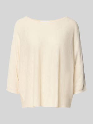 Relaxed Fit Oberteil aus Leinen-Mix mit Viskose-Anteil Shop The Look MANNEQUINE