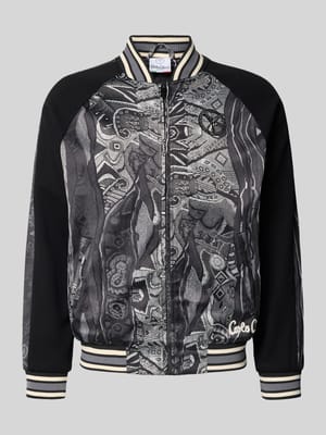 Regular Fit Jacke mit Stehkragen Shop The Look MANNEQUINE