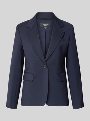 Taillierter Blazer aus reiner Schurwolle Modell 'LAMINE' Shop The Look MANNEQUINE
