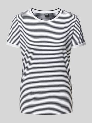 T-Shirt mit Rundhalsausschnitt Modell 'EMASA' Shop The Look MANNEQUINE