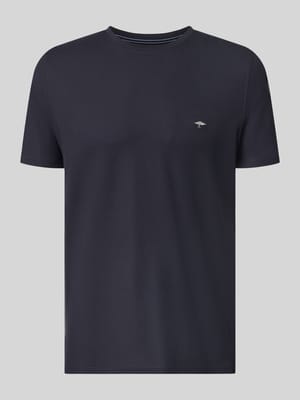 Regular Fit T-Shirt mit Logo-Stitching Shop The Look MANNEQUINE