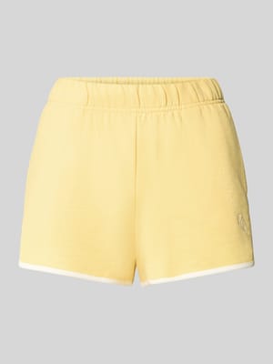 Korte broek met elastische band, model 'Drew' Shop The Look MANNEQUINE