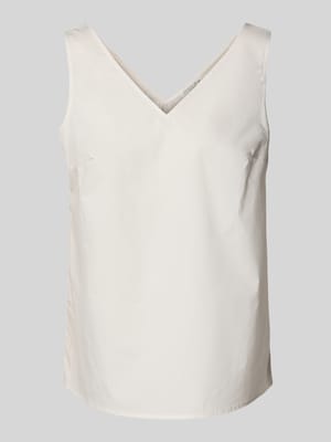 Regular Fit Blusentop mit V-Ausschnitt Shop The Look MANNEQUINE