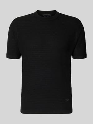 Slim Fit Strickshirt aus reiner Wolle Shop The Look MANNEQUINE