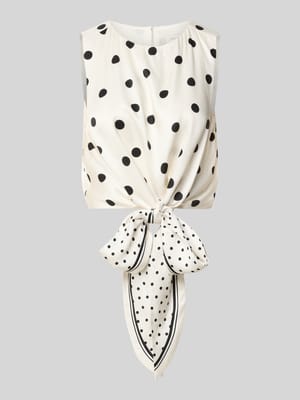 Regular Fit Blusentop aus reiner Viskose Modell 'Veira' Shop The Look MANNEQUINE