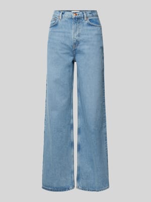 Wide Leg Jeans im 5-Pocket-Design Modell 'REBECCA' Shop The Look MANNEQUINE