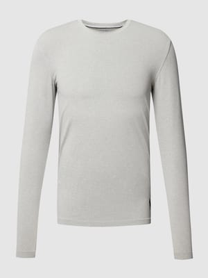 Longsleeve mit Rundhalsausschnitt Modell 'PERFORMANCE' Shop The Look MANNEQUINE