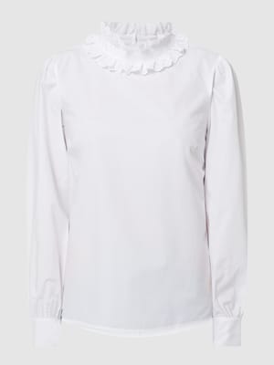 Blusenshirt aus Baumwolle  Shop The Look MANNEQUINE