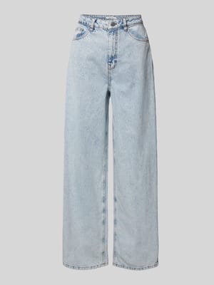 Wide Leg Jeans im 5-Pocket-Design Modell 'Kaily' Shop The Look MANNEQUINE