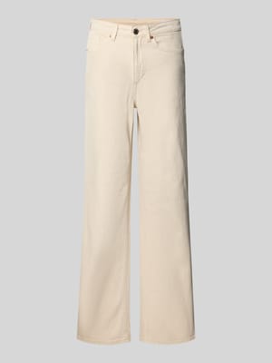 Jeansy Spodnie z szerokimi nogawkami Krój loose fit z Mieszanka bawełny Model 'Tessa' Shop The Look MANNEQUINE
