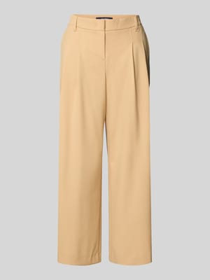 Wide Leg Stoffhose in verkürzter Passform Modell 'Franca' Shop The Look MANNEQUINE
