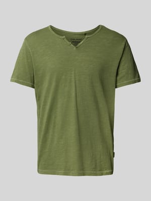 T-shirt met serafinohals Shop The Look MANNEQUINE