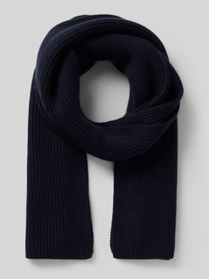 Szal o grubym ściegu z mieszanki wiskozy model ‘GALINE RACHELLE’ Shop The Look MANNEQUINE