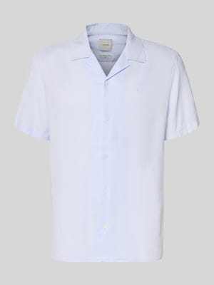 Regular Fit Freizeithemd aus Leinen-Lyocell-Mix Shop The Look MANNEQUINE
