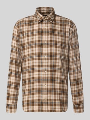 Regular Fit Freizeithemd mit Kentkragen Modell 'FIELD' Shop The Look MANNEQUINE