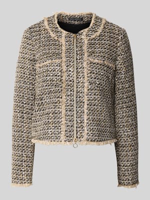 Regular fit blazer in rotanlook, model 'NOI' Shop The Look MANNEQUINE